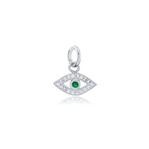 🧿 Evil Eye Charm Bundle - Emerald Zircon & 925 Sterling Silver 💎